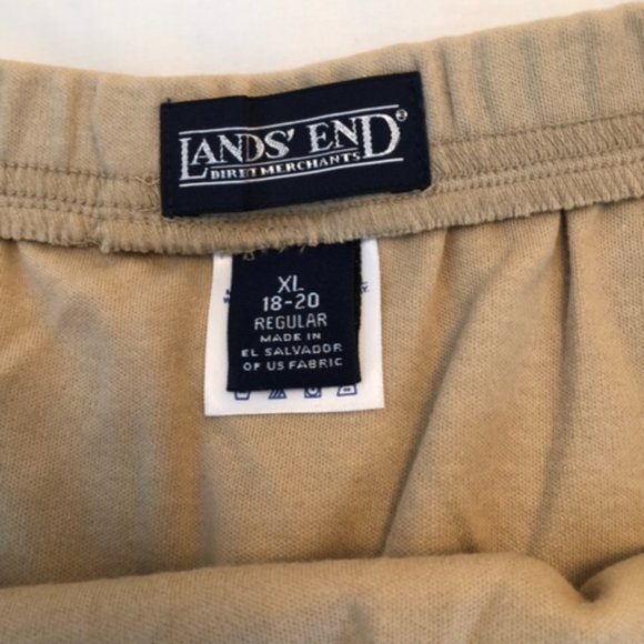Lands' End Beige Long Skirt - Picture 2 of 2